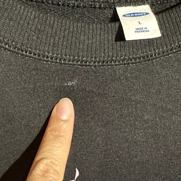 Disney The Nightmare Before Christmas Sally &Jack Sz L bf tunic Crewneck Sweater - Picture 4 of 6